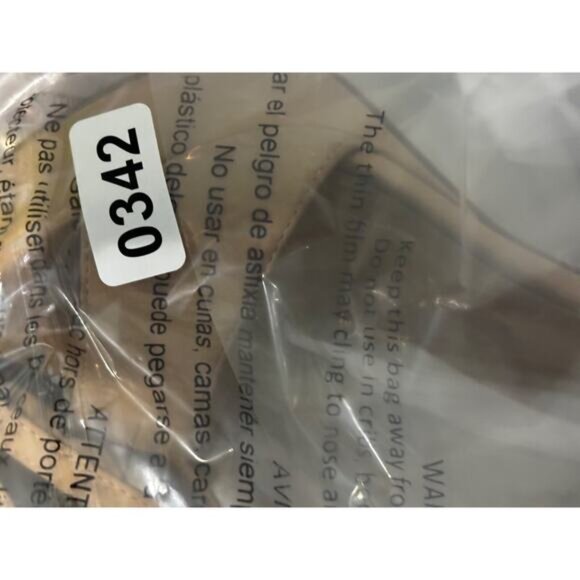 Women’s sz 8.5 Cone Chunky beige heels career open Toe Ankle Strap  cowgirl chic - Picture 7 of 9